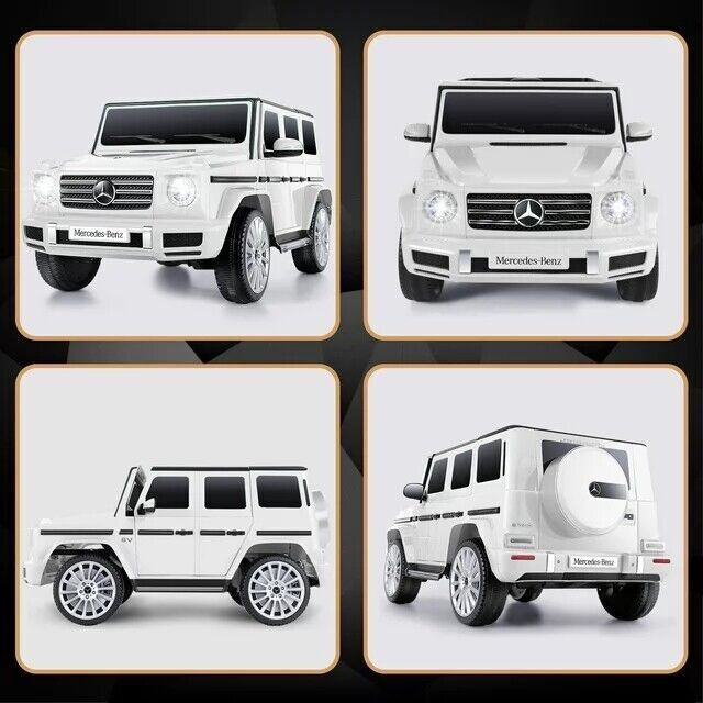 Licensed Mercedes Benz G500 Electric Ride-On Car for Kids with Remote Control - 12V