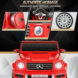 Licensed Mercedes-Benz G500 12V Electric Ride-On Car for Kids with Remote Control
