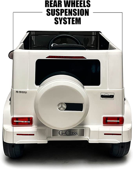 12V Licensed Mercedes Benz G63 Kids Ride On Car with Remote Control and Openable Doors