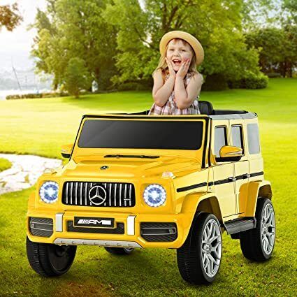 12V Licensed Mercedes Benz G63 Kids Ride On Car with Remote Control and Openable Doors