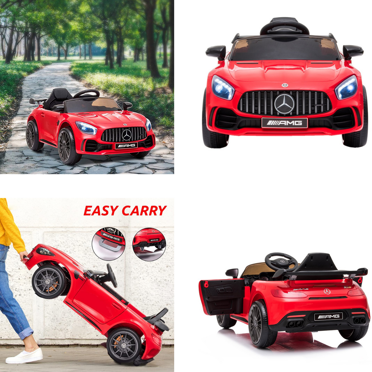 12V Mercedes Benz Electric Car for Kids with 2.4G Remote Control