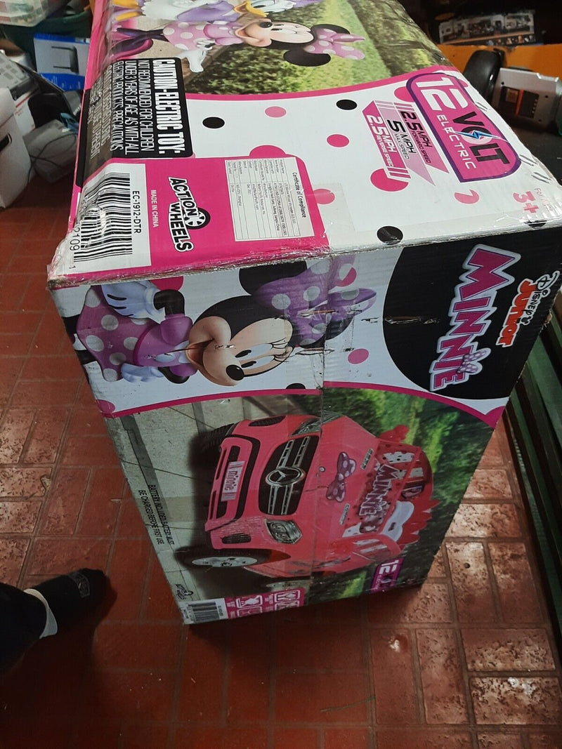 12V Minnie Mouse Mercedes Benz Ride-On Car for Kids