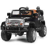 12V MP3 Kids Ride On Truck Car with Remote Control, LED Lights, and Music