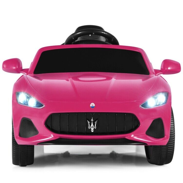 12V Pink Ride On Car for Kids with Remote Control, Lights, and Music - Perfect Gift for Toddlers