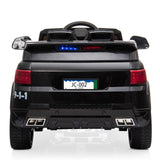 12V Police Ride-On Car with 3 Speeds, MP3 Player, LED Lights, and 2.4GZ Remote Control - Perfect Gift for Kids