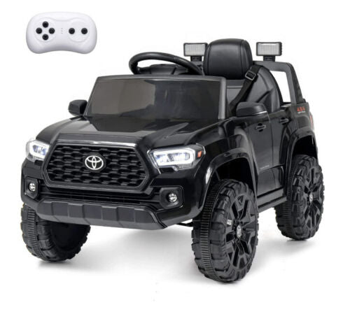 12V Powered Toyota Tacoma Ride-On Car for Boys with Remote Control