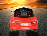 12V Red Maserati Quattroporte Kids Remote Control Ride-On Car with Licensed Design