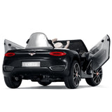 12V Remote Control Bentley Style Electric Ride-On Car with LED Lights for Kids