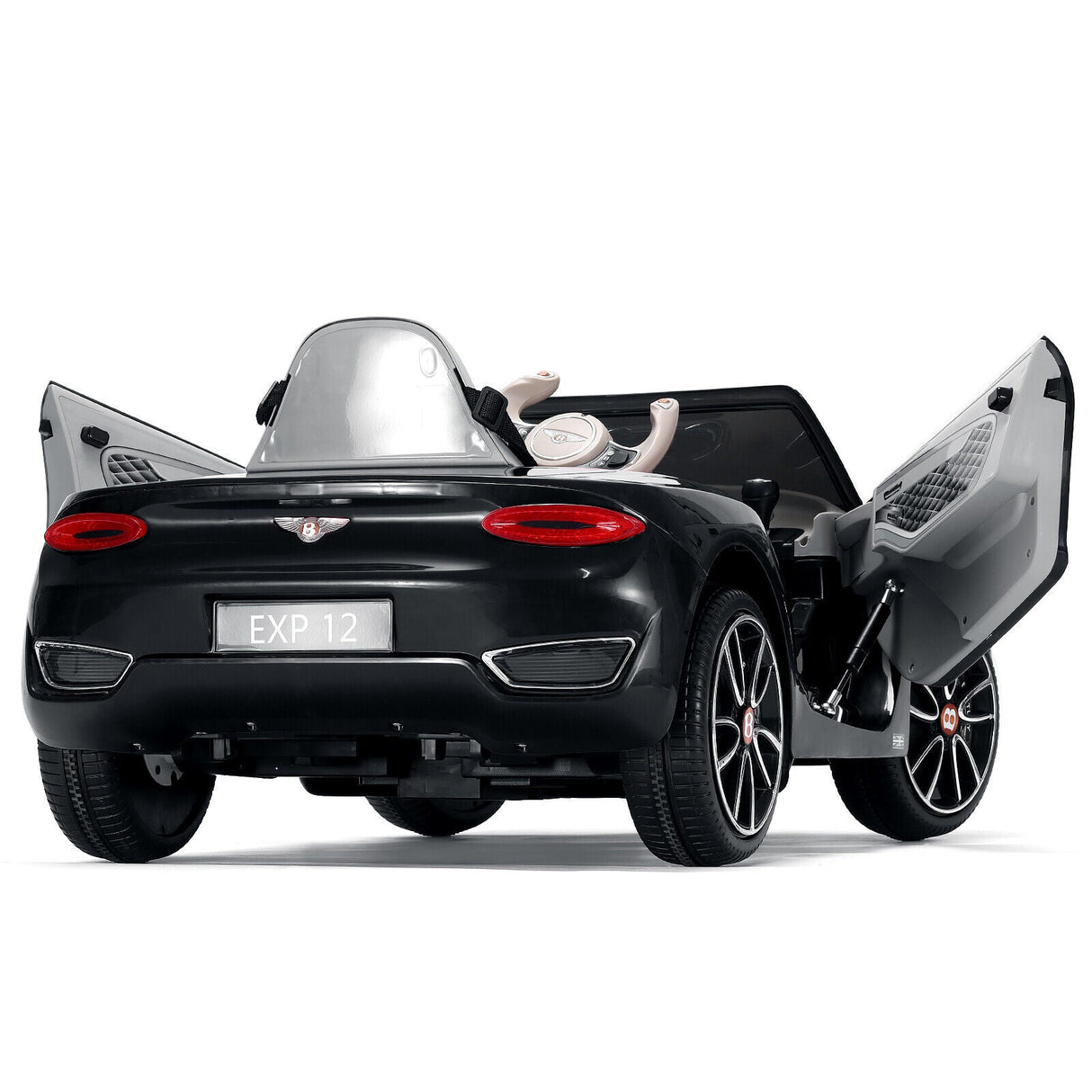 Licensed Bentley Style Electric Ride-On Car for Kids with Remote Control - 12V
