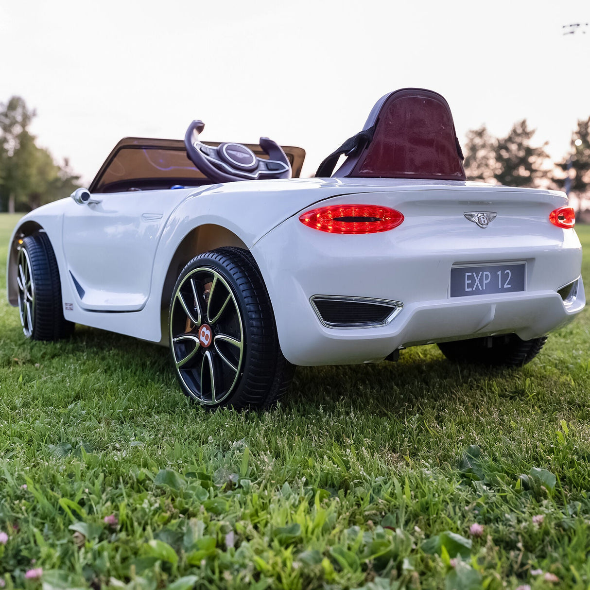 Licensed Bentley Style Electric Ride-On Car for Kids with Remote Control - 12V