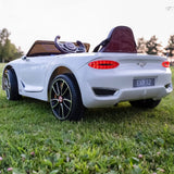 Licensed Bentley Style Electric Ride-On Car for Kids with Remote Control - 12V