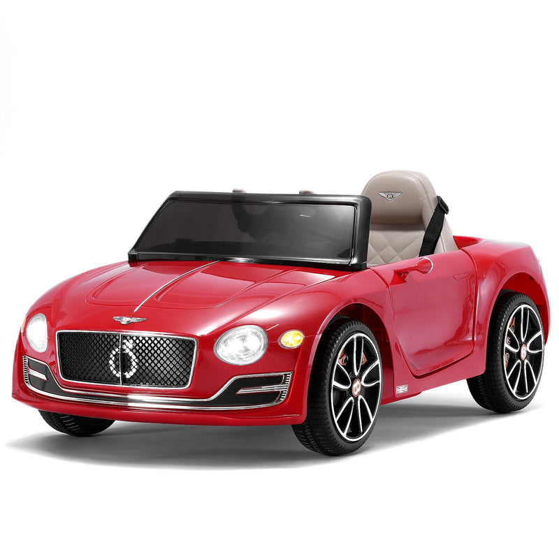 Licensed Bentley Style Electric Ride-On Car for Kids with Remote Control - 12V