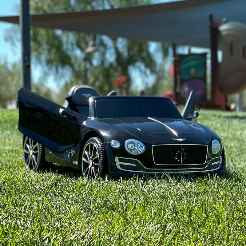Exp 12 6V Battery Operated Toy Car Ride On with Remote Control - Kids Bentley Style