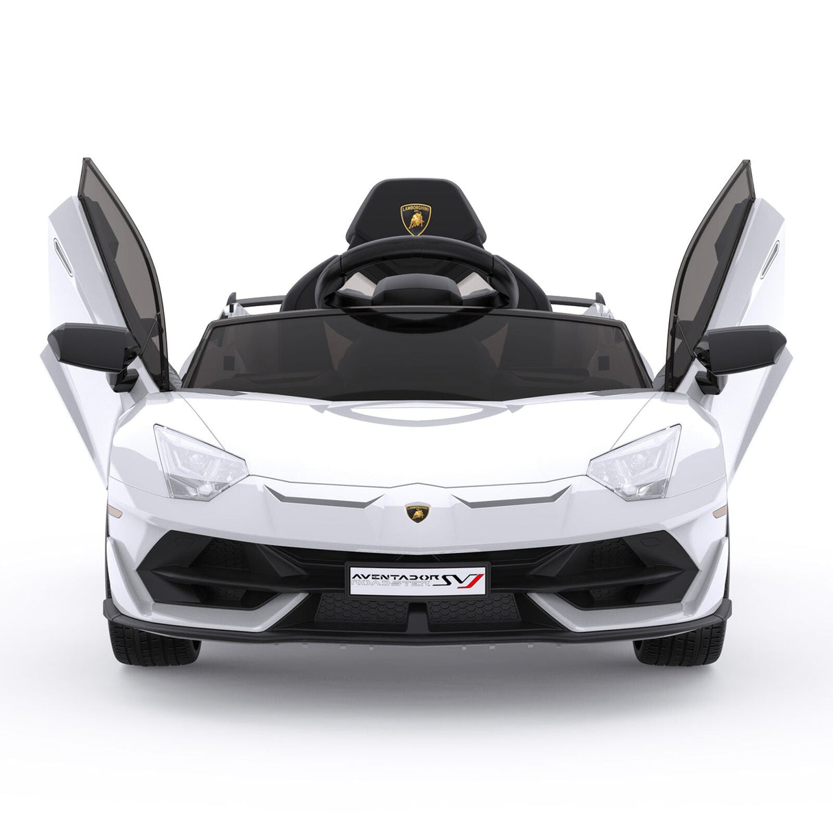 12V Remote Control Ride On Car for Kids with 3 Speeds and Rechargeable 25W Motors