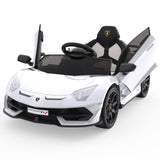 12V Remote Control Ride On Car for Kids with 3 Speeds and Rechargeable 25W Motors