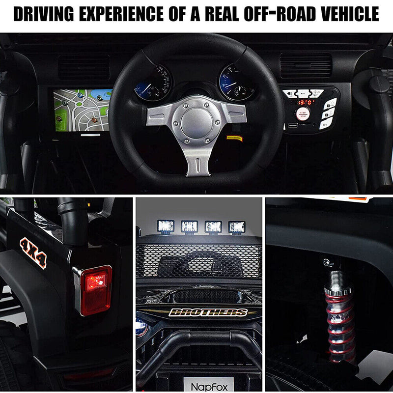 12V Remote Control Ride On Car Truck for Kids with Battery Electric Power