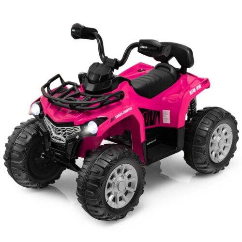 12V Ride-On ATV for Kids with MP3 and Headlights - Perfect Toddler Gift for Driving Fun!