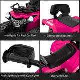 12V Ride-On ATV for Kids with MP3 and Headlights - Perfect Toddler Gift for Driving Fun!