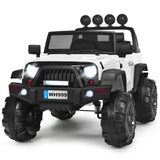 12V White Electric Kids Truck Car with MP3 and Remote Control