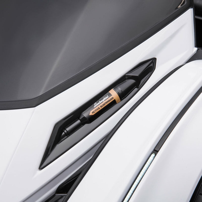 12V White Lamborghini GT Kids Ride-On Sports Car with Remote Control