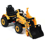 12V Yellow Kids Ride-On Dumper Truck with Battery Power