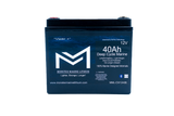 12v 40Ah Deep Cycle  Lithium Marine Battery "Viper" -  Bluetooth - MML-CW1240B