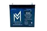 12v 60Ah Deep Cycle Lithium Marine Battery "Wolverine" - MML-1260