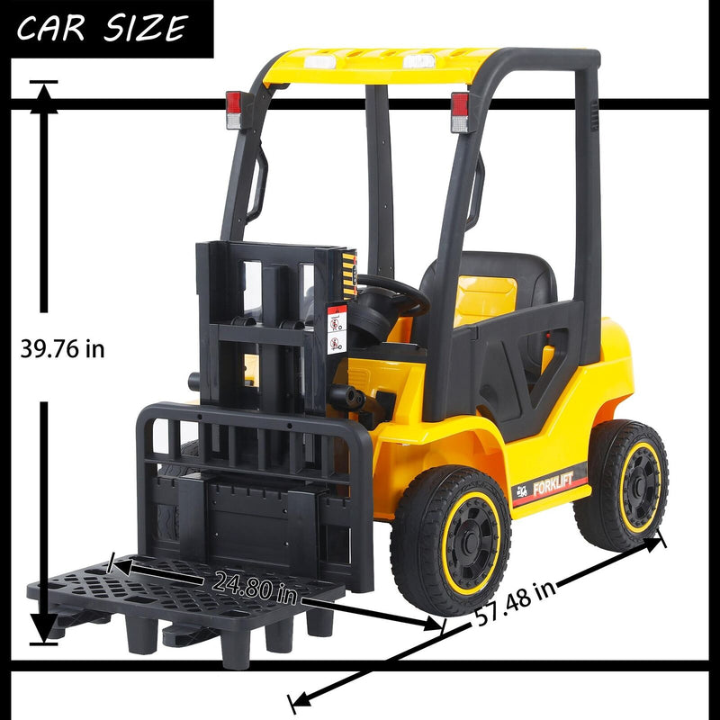 12V7A Battery Powered Electric Forklift Ride-On Car for Kids