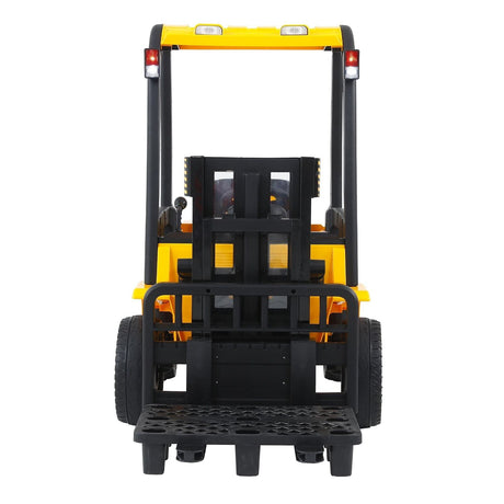12V7A Electric Ride-on Car for Kids with Lifting Rod and Forklift Feature - Perfect Gift for Children