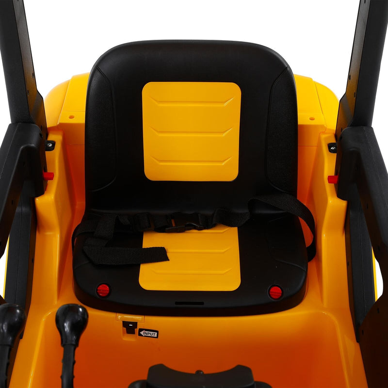 12V7A Electric Ride-on Car for Kids with Lifting Rod and Forklift Feature - Perfect Gift for Children