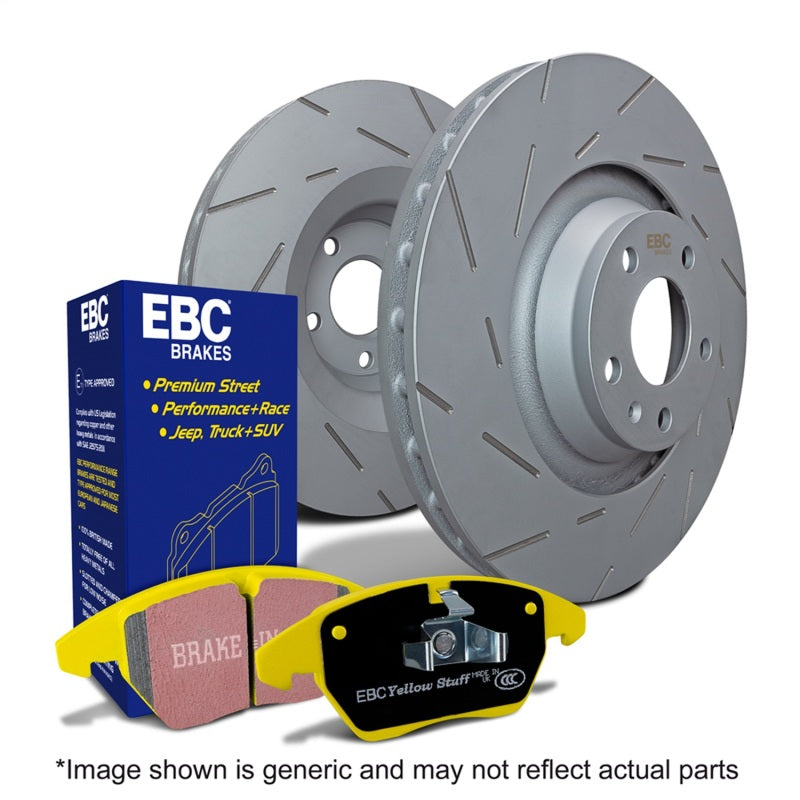 Kits EBC S9 Plaquettes Yellowstuff et rotors USR