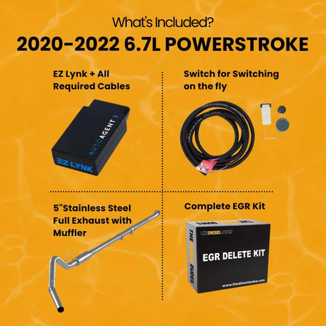 Ford 6.7 Powerstroke Full Delete Bundle | 2020-2022 thedieseldudes