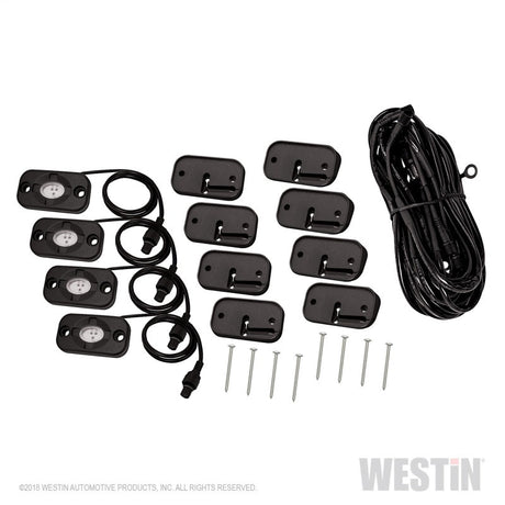 Westin 20-24 Jeep Gladiator Cover Corner Kit for EXP Truck Cap - Black Westin