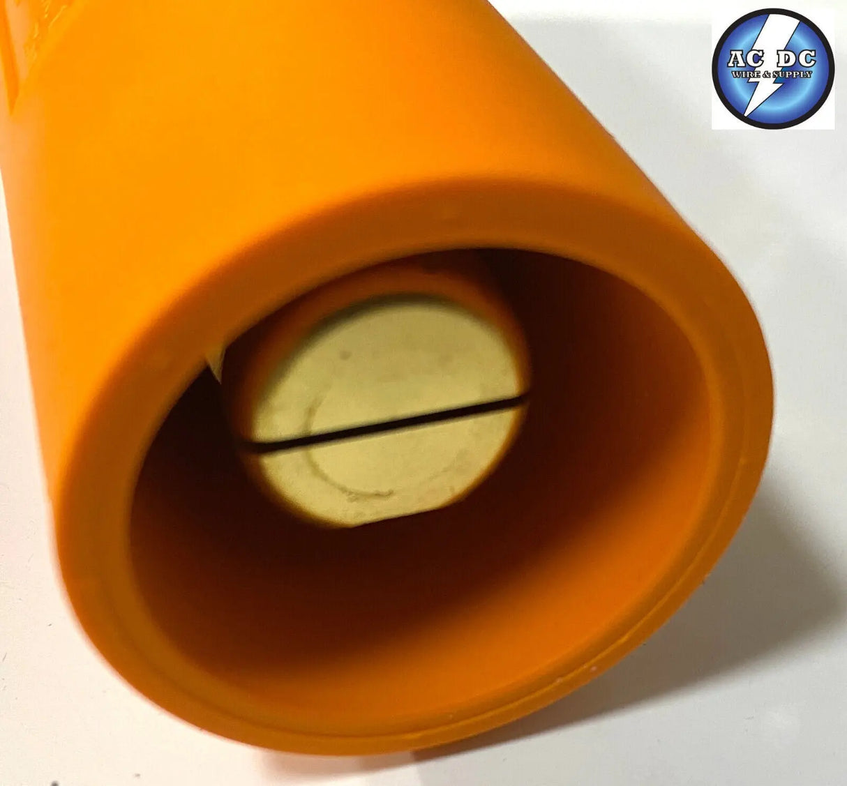 HUBBELL HBLDMO Double Connector, ORANGE, Male-Male ADAPTER 300/400amp 600V New Hubbell