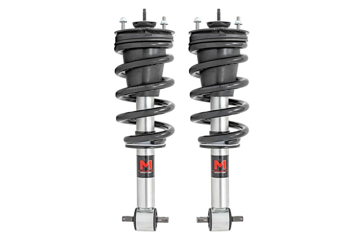 Rough Country M1 Lowering Struts Monotube -2in Chevy GMC 1500