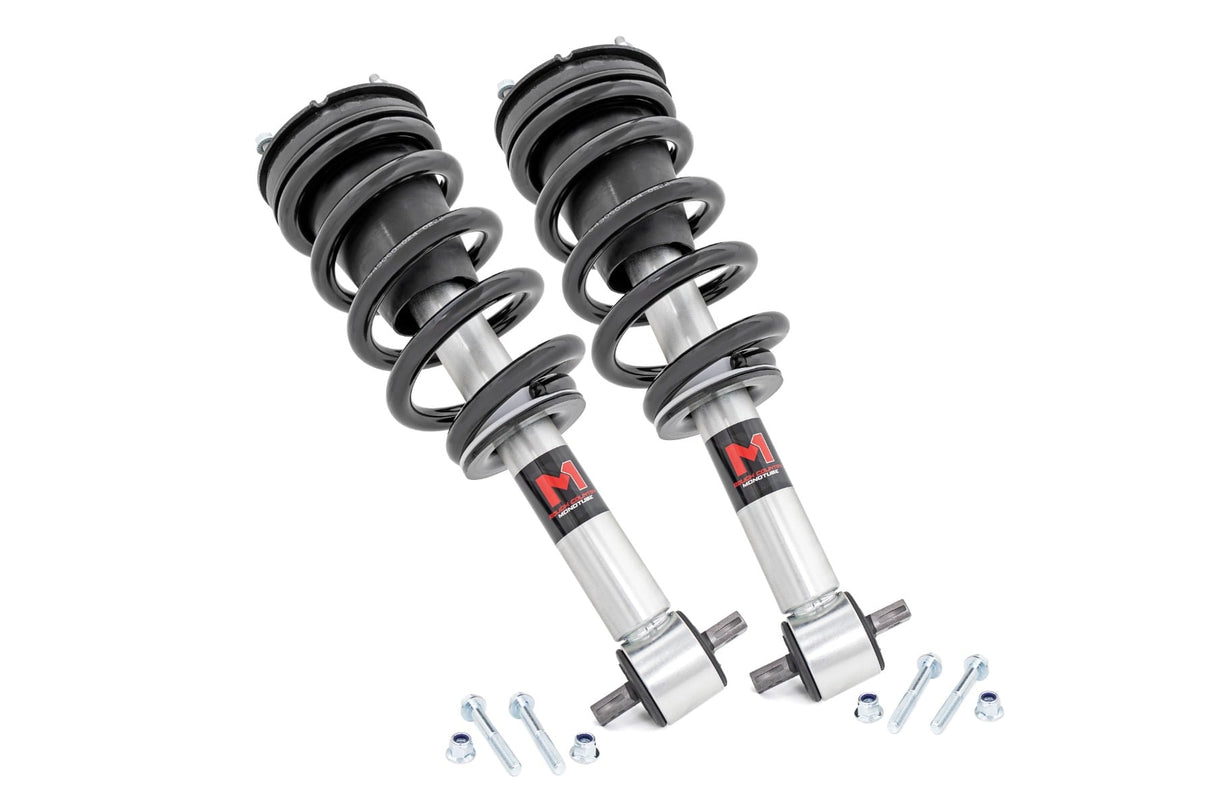 Rough Country M1 Lowering Struts Monotube -2in Chevy GMC 1500