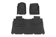 Rough Country Flex-Fit Floor Mats Toyota Tundra Double Cab 2014-2021
