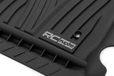 Rough Country Flex-Fit Floor Mats Toyota Tundra Double Cab 2014-2021