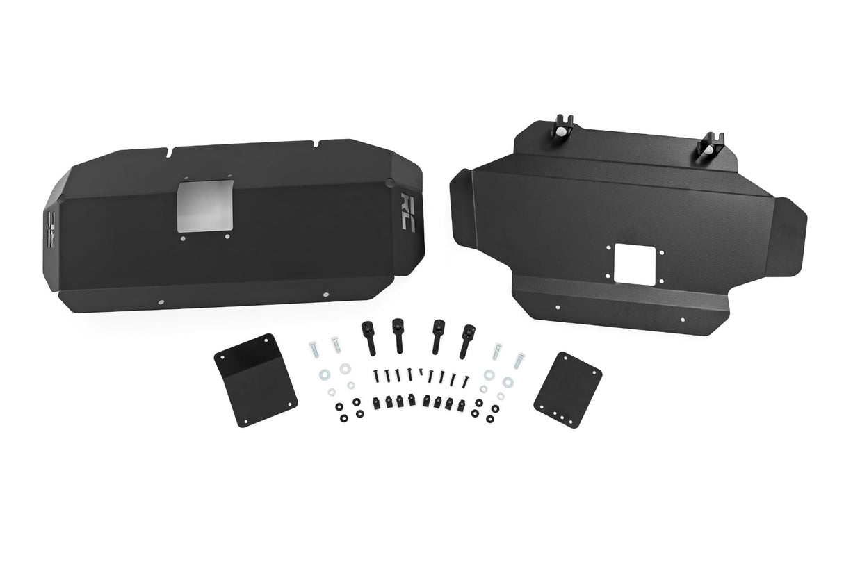 Rough Country Front & Belly Skid Plate for Toyota 4Runner 2010-2024