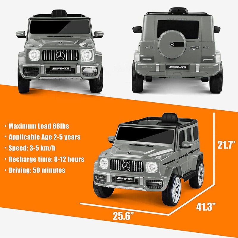 1:4 Mercedes-Benz AMG G63 Electric Ride-On Car for Kids - New Release!