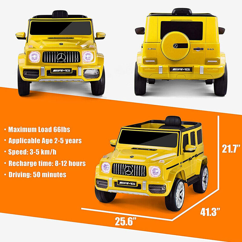 1:4 Mercedes-Benz AMG G63 Electric Ride-On Car for Kids - New Release!