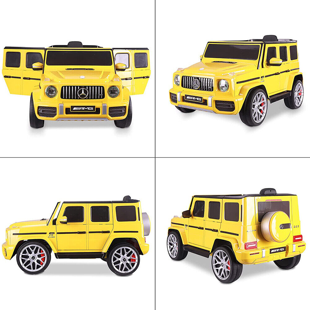 1:4 Mercedes-Benz AMG G63 Electric Ride-On Car for Kids - Red