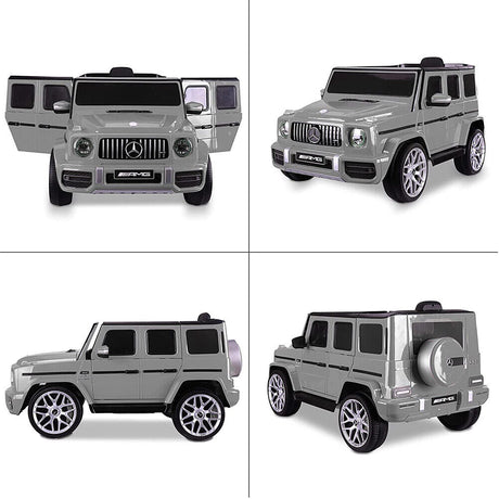 1:4 Mercedes-Benz AMG G63 Electric Ride-On Car for Kids - Red
