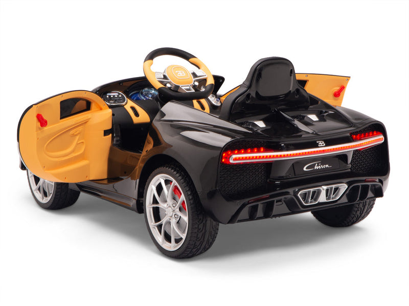 Bugatti Battery Powered RC Ride On Car W/Magic Cars® Wireless Parental Control