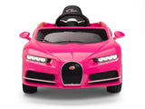 Bugatti Battery Powered RC Ride On Car W/Magic Cars® Wireless Parental Control