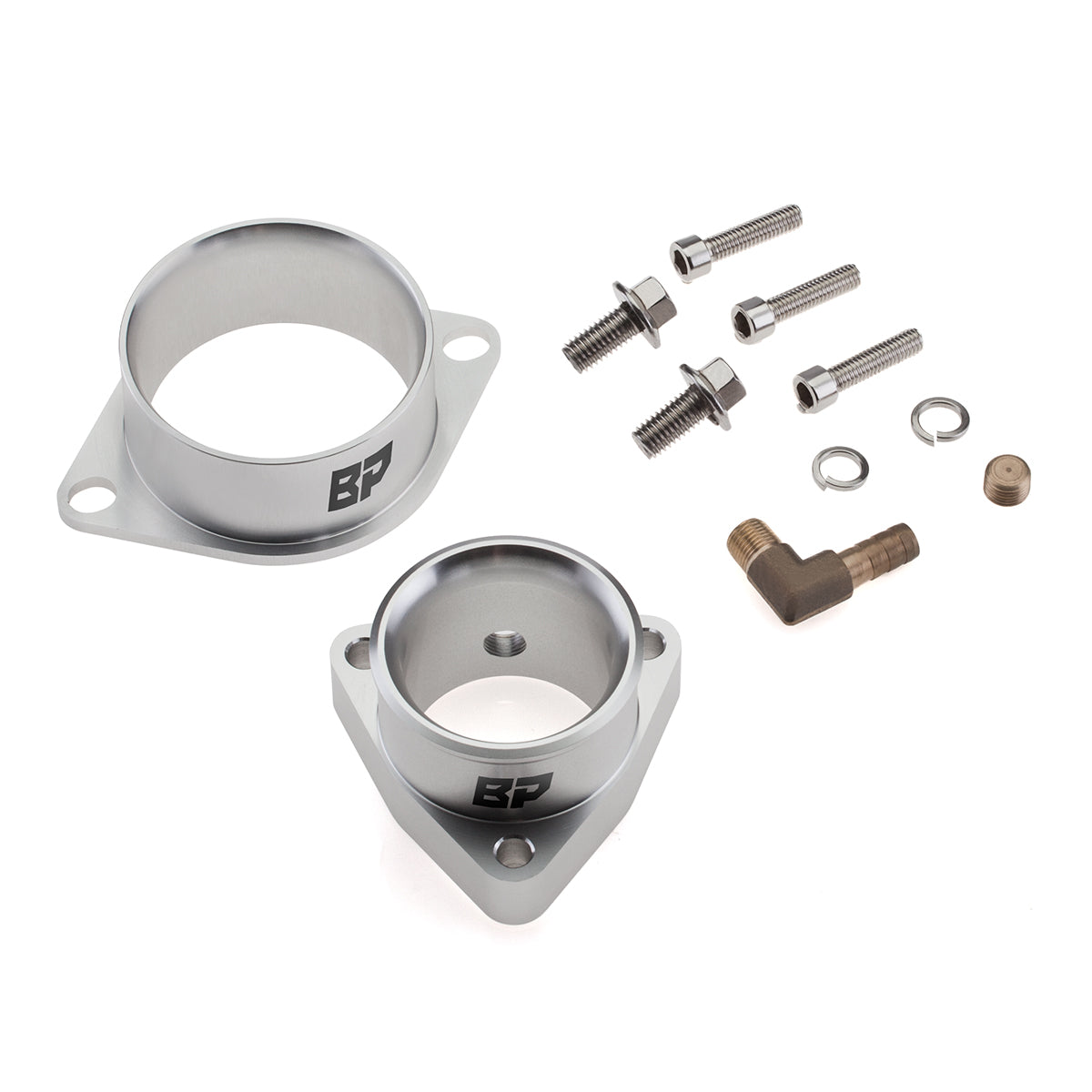 Universal Turbo Compressor Inlet + Outlet Adapter Flange Fits Toyota