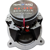 Nemesis Audio NA-46M 4x6" 60W 2-Way Coaxial Speakers 4-Ohm (Pair) Nemesis Audio