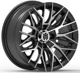Empire 14x7 Diablo D3B Wheel & X Comp H/T Tire Package