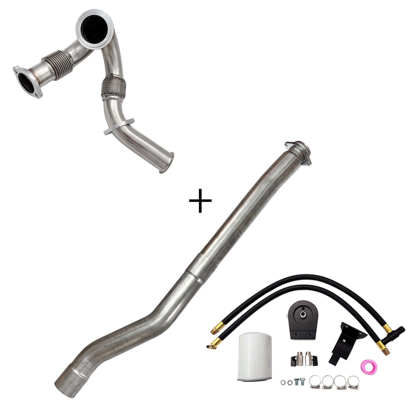 Trucktok 2003-2007 6.0L Ford Powerstroke DPF/EGR/CCV/Up pipe kit