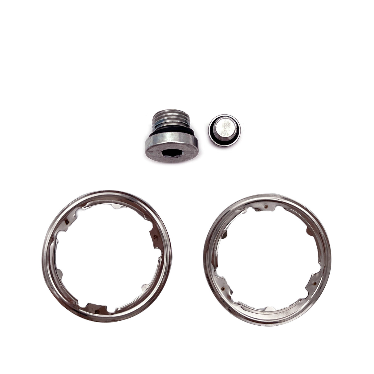 TruckTok 2007-2010 Cummins ISX CM871 EGR Plug Kit Stage 2 Plates and Plugs Aluminum TruckTok